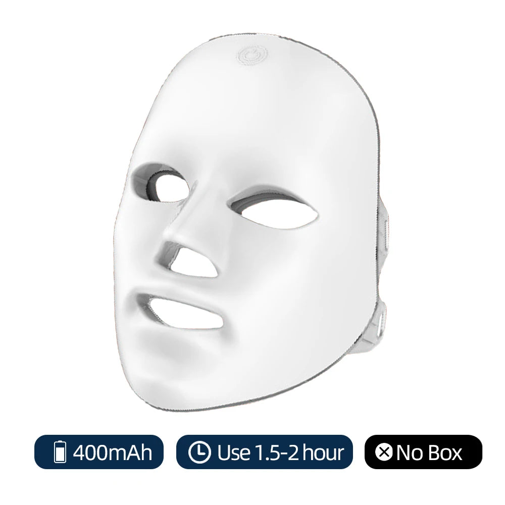 LED Glow Mask: tu Rutina de Cuidado Facial con 7 Colores de Luz ✨